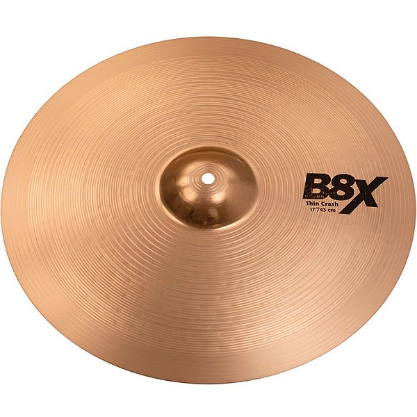 Prato de Ataque Sabian B8X 41706X 17" Thin Crash