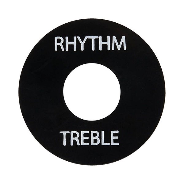 Placa Treble/Rhythm Gibson PRWA 020 Preta com Print Branco