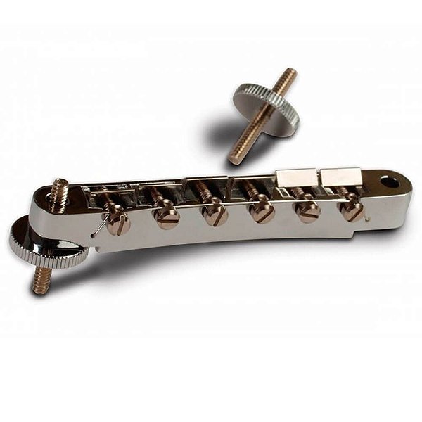 Ponte Gibson PBBR015 Tune-O-Matic Niquelado para Les Paul