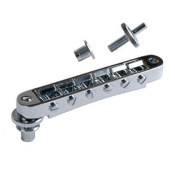 Ponte Gibson PBBR030 Tune-O-Matic Cromado para Les Paul