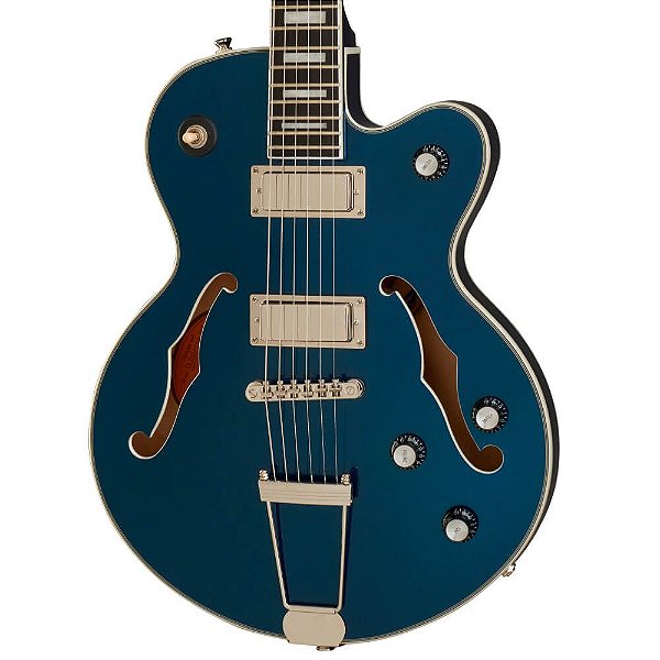 Guitarra Semi-Acústica Epiphone Uptown Kat Es Sapphire Blue