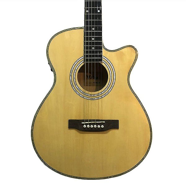 Violão Elétrico Phx PX-188 Western Cutaway Natural