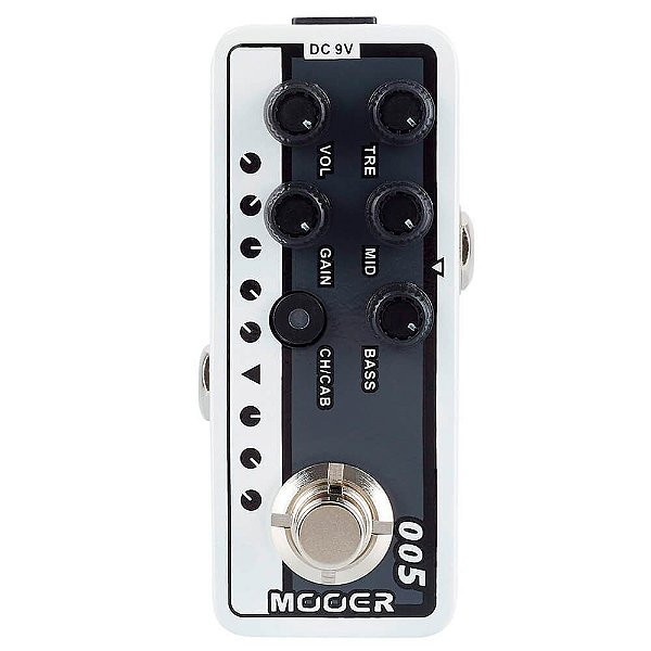 Pedal Pré-Amp Mooer 005 Brown Sound 3 para Guitarra