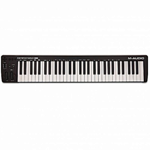 Teclado Controlador M-Audio Keystation 61 MK3 61 Teclas