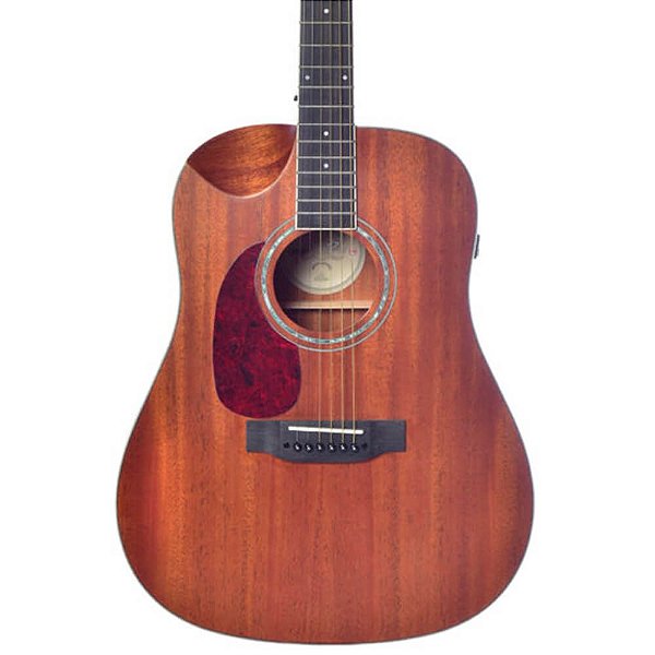 Violão Elétrico Seizi Neo Akira Half Cutaway Mirai Canhoto Mahogany