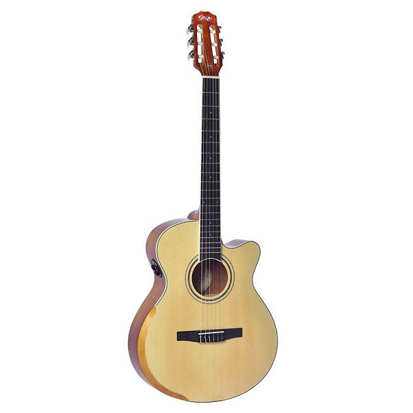 Violão Elétrico Seizi Neo Osaka Mirai Natural Satin Com Bag