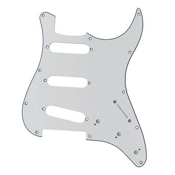 Escudo Andaluz PGST10 Branco para Guitarra Stratocaster