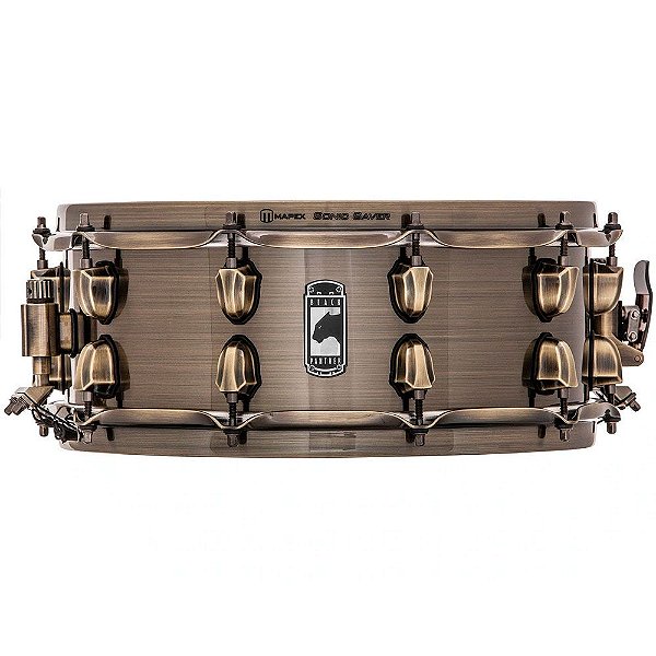 Caixa de Bateria Mapex BPBR4551ZN 14 Black Panther Brass Cat