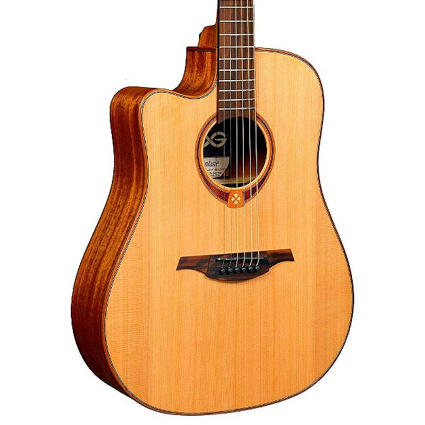 Violão Elétrico Lâg Tramontane TL118DCE Canhoto Dreadnought