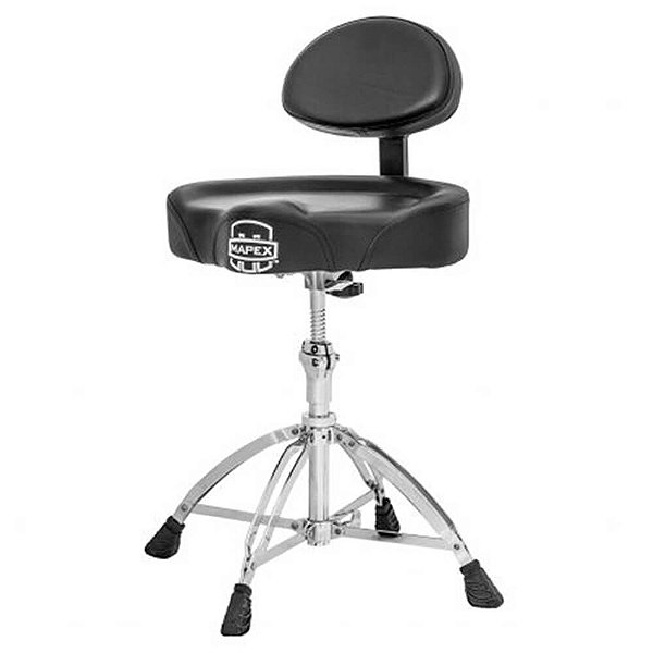 Banco Selim Mapex T775A Cromada com Encosto