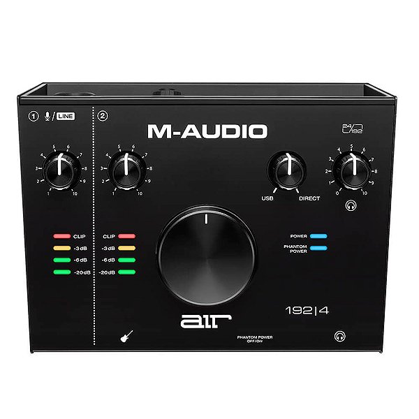 Interface de Áudio M-Audio AIR192/4 2 Canais USB