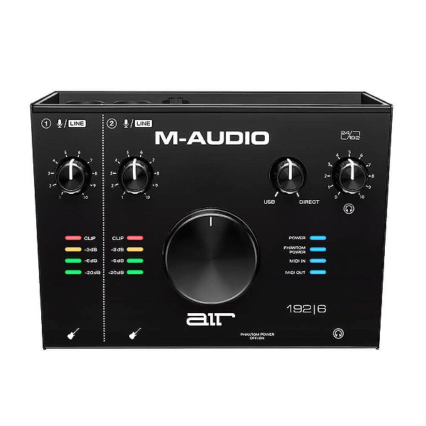 Interface de Áudio M-Audio AIR192/6 2 Canais USB/MIDI