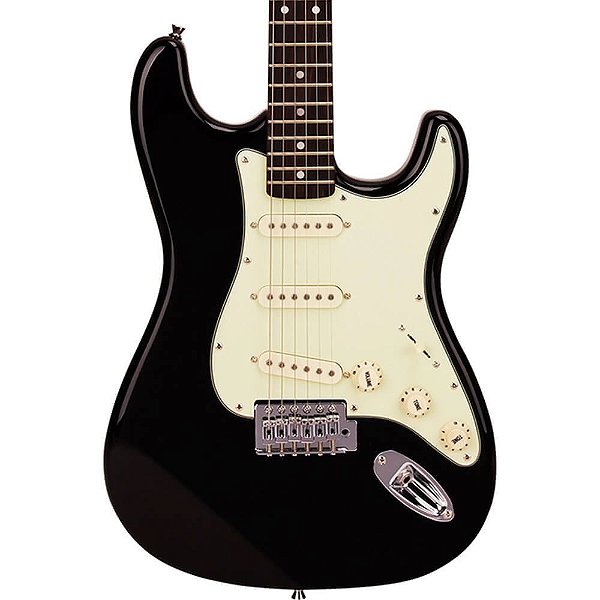 Guitarra Stratocaster SX SST62 Vintage Plus Black