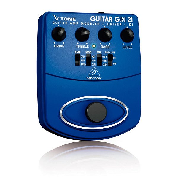 Pedal de Efeitos Behringer V-Tone Guitar Driver DI GDI21
