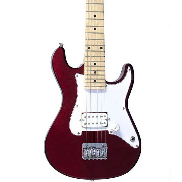 Guitarra Phx Strato Infantil IST-H MRD 1/2 Vermelho Metálico