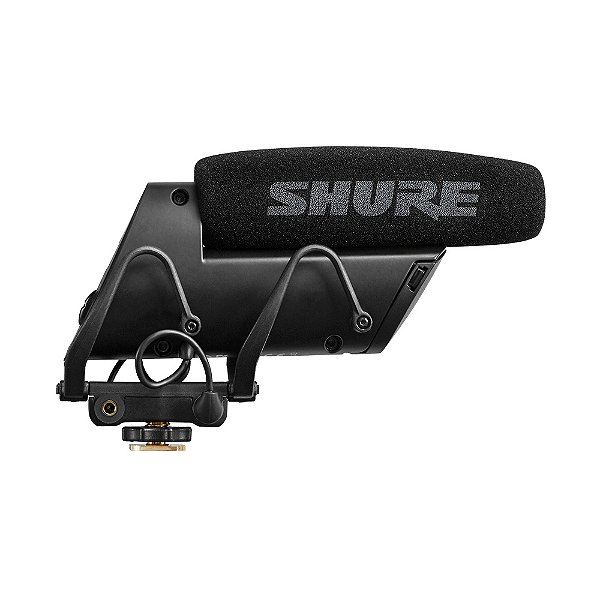 Microfone Condensador Shure VP83-F Shotgun para Câmera