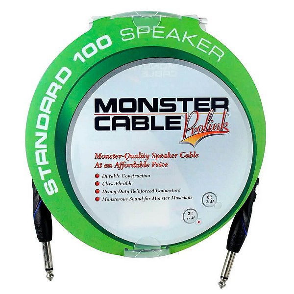 Cabo Monster Cable S100-S-3 Standard Speaker P10 90cm