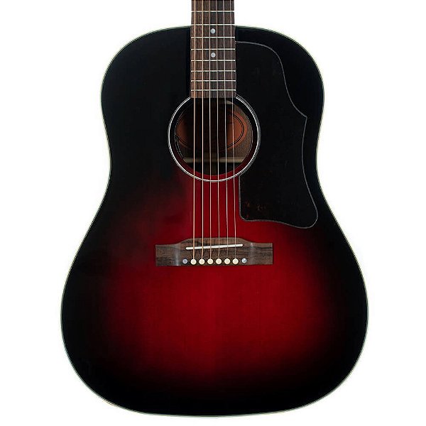 Violão Elétrico Epiphone J-45 Slash Vermillion Burst c/ Case