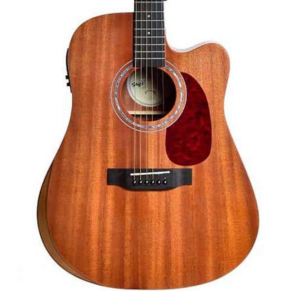 Violão Elétrico Seizi Neo Tokyo Cutaway Mahogany com Bag