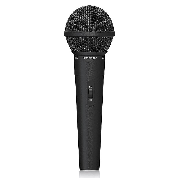 Microfone De Mão Behringer BC110 Dinâmico para Vocal