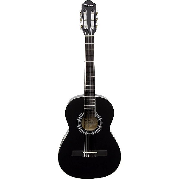 Violão Infantil Acústico Thomaz TCG-360N Preto Clássico