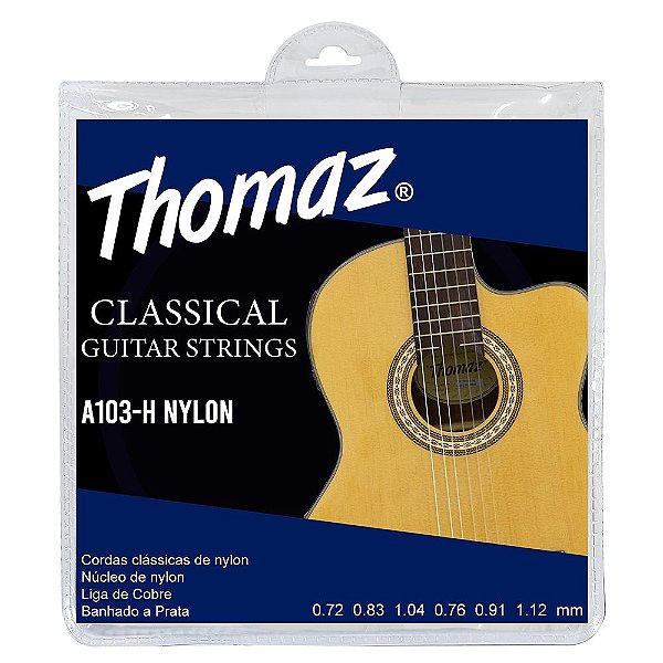 Encordoamento Thomaz 103H .0285 para Violão Nylon