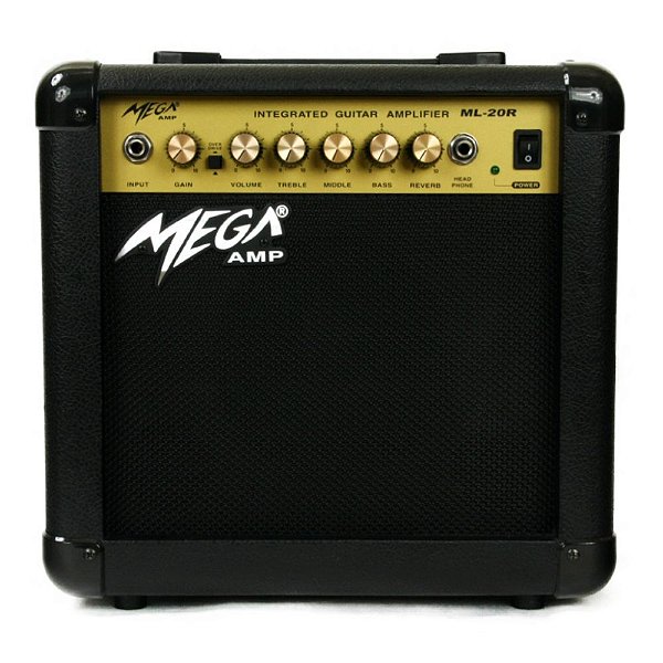 Caixa Amplificada Mega ML-20R 20W para Guitarra Bivolt