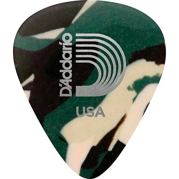 Kit com 10 Palhetas D'addario Duralin 1.50mm Extra Pesada