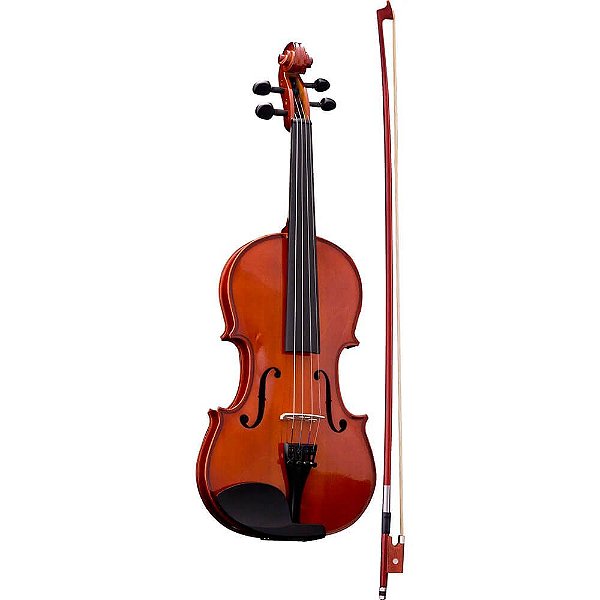 Violino Acústico Harmonics VA-12 1/2 Natural com Case