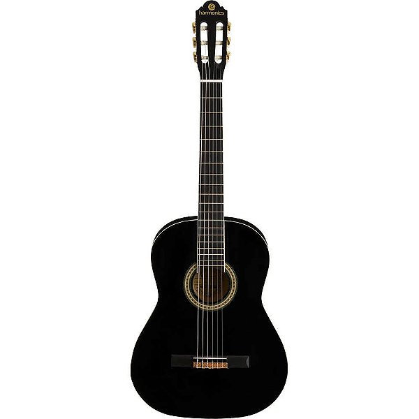 Violão Acústico Harmonics GNA-111 Clássico Nylon Preto