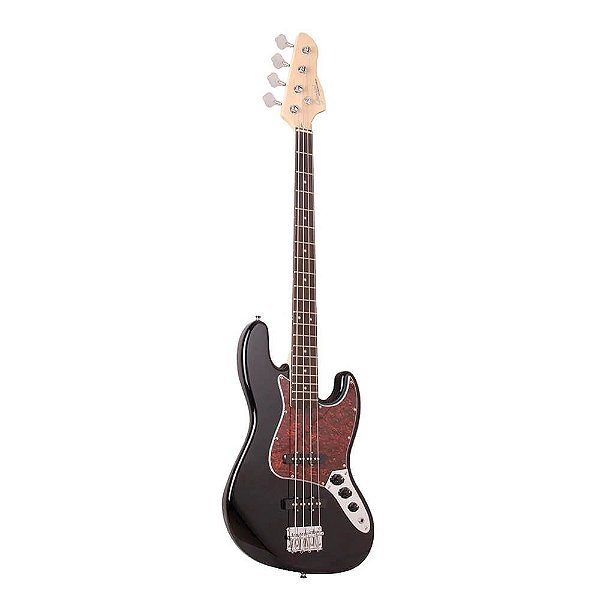 Contrabaixo Passivo Giannini GB-100 Jazz Bass Preto 4C