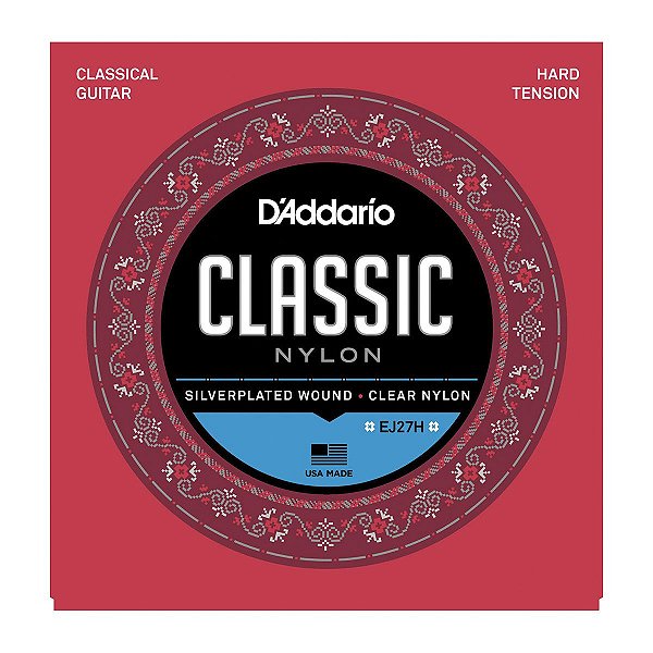 Encordoamento Para Violão Nylon Classic Ej27h