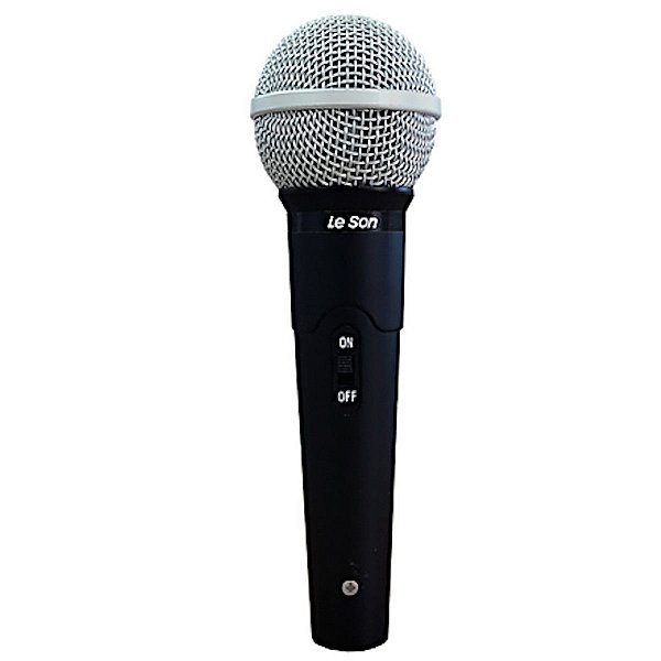 Microfone Leson Com Fio Profissional Sm50 Vk