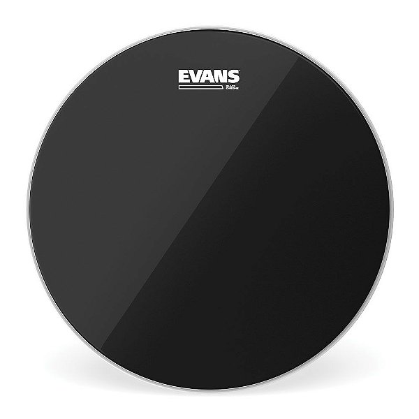 Pele Para Caixa E Tom Black Chrome 10'' Evans TT10CHR