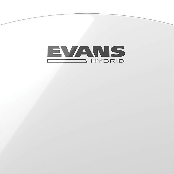 Pele Para Caixa Marcial Hibrida Branca 14'' Evans SB14MHW