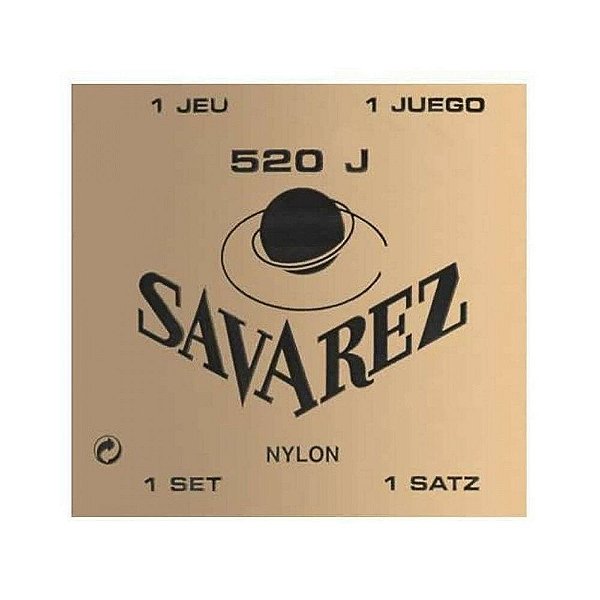 Encordoamento Violão Nylon Savarez Traditional 520J