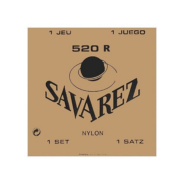 Encordoamento Savarez 520R .042 Traditional P/ Violão Nylon