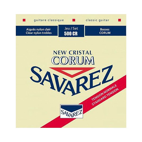 Encordoamento Savarez 500CR .043 Corum para Violão Nylon