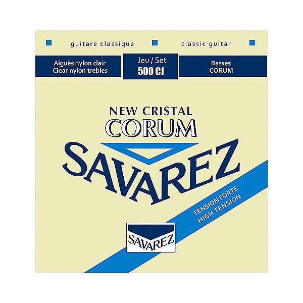 Encordoamento Violão Nylon Savarez New Cristal Corum 500CJ