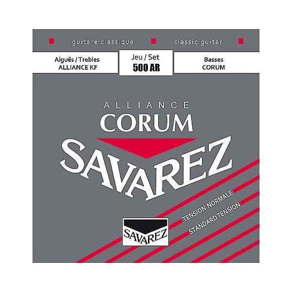 Encordoamento Savarez 500AR .043 Corum para Violão Nylon