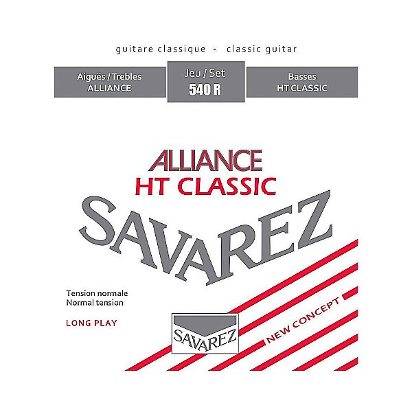 Encordoamento Savarez 540R .043 Classic para Violão Nylon