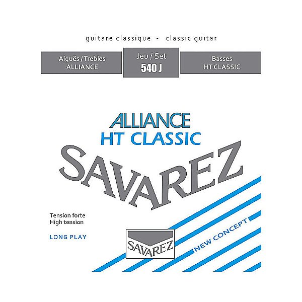 Encordoamento Violão Nylon Savarez Alliance Classic 540J