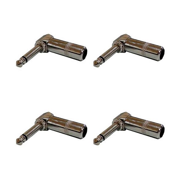 Kit Plug P10 1/4 Ts Metal Cachimbo Wc 165 (4un) Wireconex - Pç / 4