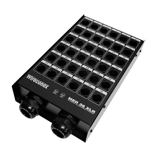 Painel Multicabo 36 Vias Sem Conector - Medusa Wireconex