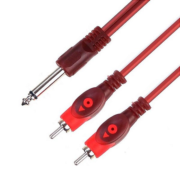 Cabo MXT 2 Rca X P10 Mono Profissional 1,8m