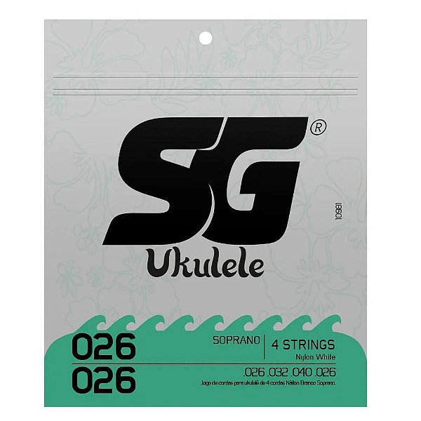 Encordoamento Nylon P/ukulele Soprano Sg 0.026