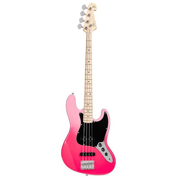 Contrabaixo Elétrico SX SBM1 Passivo Pink Twilight 4C