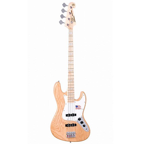 Contrabaixo 4 Cordas SX SJB75 American ASH Natural
