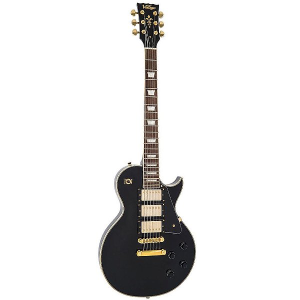 Guitarra Vintage V1003 Reissued Boulevard Black