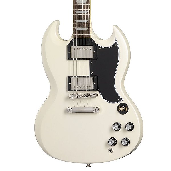 Guitarra Epiphone SG 1961 Standard Aged Classic White
